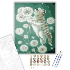 Számfestő.hu Boldogság - számfestő készlet – 40×50 cm (Keretre feszítve) kreatív és készségfejlesztő