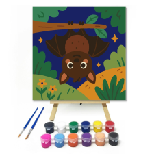 Számfestő.hu Cuki Denevér a Fán - gyerek számfestő készlet kreatív és készségfejlesztő