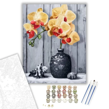 Számfestő.hu Egy szál orchidea - számfestő készlet – 50×60 cm (Keret nélkül) kreatív és készségfejlesztő