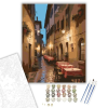 Számfestő.hu Firenzei Trattoria a Sikátorban - számfestő készlet – 60×70 cm (Keretre feszítve)