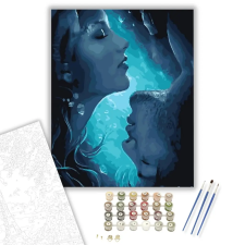 Számfestő.hu Gyönyörű szerelem - számfestő készlet – 80×100 cm (Keretre feszítve) kreatív és készségfejlesztő