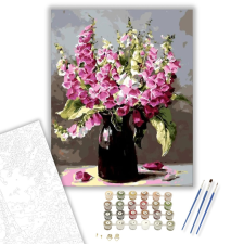 Számfestő.hu Harangvirág - számfestő készlet – 40×50 cm (Keretre feszítve) kreatív és készségfejlesztő