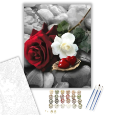 Számfestő.hu Kedveskedés - számfestő készlet – 40×50 cm (Keretre feszítve) kreatív és készségfejlesztő