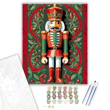 Számfestő.hu Klasszikus Diótörő Varieté - számfestő készlet – 50×60 cm (Keretre feszítve) kreatív és készségfejlesztő