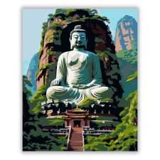 Számfestő.hu Leshan Buddha Nyugalma - számfestő készlet kreatív és készségfejlesztő