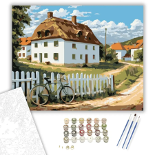 Számfestő.hu Magyar Falu Hétköznapi Élete - számfestő készlet – 50×60 cm (Keret nélkül) kreatív és készségfejlesztő