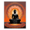 Számfestő.hu Meditáló Buddha Mandalával - számfestő készlet