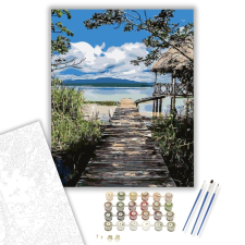Számfestő.hu Móló - számfestő készlet – 40×50 cm (Keretre feszítve) kreatív és készségfejlesztő