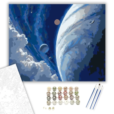 Számfestő.hu Neptunusz és Holdjai - számfestő készlet – 60×70 cm (Keret nélkül) kreatív és készségfejlesztő
