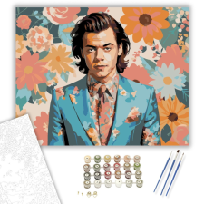 Számfestő.hu Pop Art Portré - számfestő készlet – 40×50 cm (Keretre feszítve) kreatív és készségfejlesztő