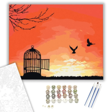 Számfestő.hu Szabadság - számfestő készlet – 60×70 cm (Keret nélkül) kreatív és készségfejlesztő