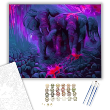 Számfestő.hu Vándorlás - számfestő készlet – 40×50 cm (Keretre feszítve) kreatív és készségfejlesztő