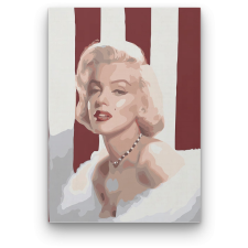 Számfestő Marilyn Monroe - számfestő készlet kreatív és készségfejlesztő