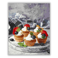 Számfestő Muffin - számfestő készlet kreatív és készségfejlesztő