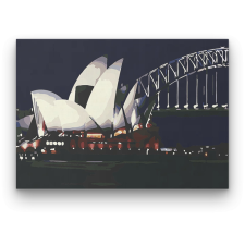 Számfestő Sydney Este - számfestő készlet kreatív és készségfejlesztő