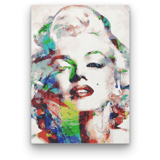 Számfestő Színes Marilyn Monroe - számfestő készlet kreatív és készségfejlesztő
