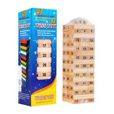 Számfestő Wiss Toy Jenga kreatív és készségfejlesztő