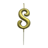  számgyertya arany "8" - dobozos