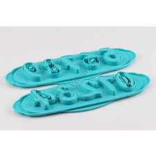 Számok műanyag fondant kiszúró tortadíszítéshez sütés és főzés