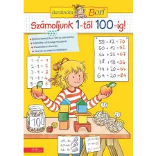  - Számoljunk 1-től 100-ig! - Barátnőm, Bori foglalkoztató gyermek- és ifjúsági könyv