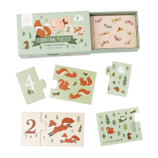  Számolós puzzle erdei barátokkal puzzle, kirakós