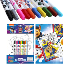  Számozott festőkészlet, Mancs őrjárat gyermek- és ifjúsági könyv