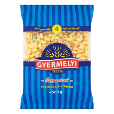 Száraztészta csavartcső GYERMELYI 4 tojásos 500g tészta