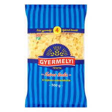 Száraztészta fodros kocka GYERMELYI 4 tojásos 500g tészta