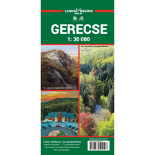 Szarvas András Gerecse turista térkép Szarvas kiadó Gerecse térkép 1:30 000 térkép