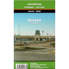 Szarvas András Gyál térkép, Vecsés térkép Dimap 1:15 000 térkép