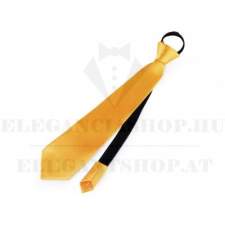  Szatén állítható nyakkendő - Aranysárga nyakkendő