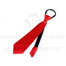  Szatén állítható nyakkendő - Piros