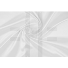  Szatén anyag - Fehér dekorációs kellék