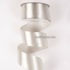  Szatén szalag 38 mm x 22.86 m - Szürke szalag, masni