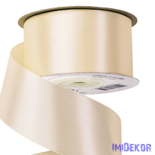  Szatén szalag 50 mm x 22.86 m - Ekrü dekorációs kellék