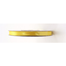 . Szatén szalag, 6 mm, sárga ts6-084 szalag, masni