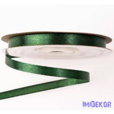  Szatén szalag 6 mm x 22.86 m - Sötétzöld szalag, masni