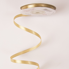  Szatén szalag 6mm x 22.86m - Arany dekorációs kellék