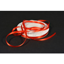  Szatén szalag 6mmx50m piros konyhai eszköz