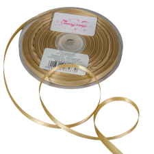  Szatén szalag Gold 6mmx50m dekorációs kellék