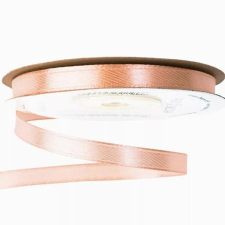  Szatén szalag, púder bézs, 6 mm. Az ár egy méterre vonatkozik dekorációs kellék