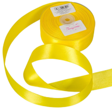  Szatén szalag Yellow 38mmx50m dekorációs kellék
