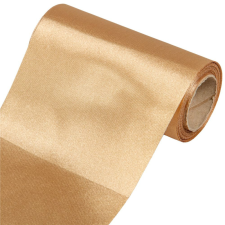  Szatén tekercs 101 sötét drapp 12cmx10m dekorációs kellék