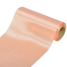  Szatén tekercs 108 barack 15cm x10m dekorációs kellék