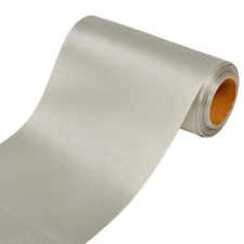  Szatén tekercs 39 világos ezüst 12cm x10m dekorációs kellék