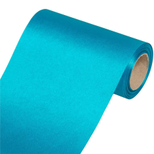  Szatén tekercs 89 türkizkék 12cmx10m dekorációs kellék