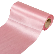  Szatén tekercs 98 halvány mályva 15cmx10m dekorációs kellék