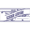  Szeder lekvár öntapadós műanyag alapú cimke 6 db/csomag