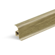Szegélyléc „íves” Naturel pínia, PVC hossz 250 cm, élmagasság 56 mm, NATNGF065 élvédő, sín, szegélyelem