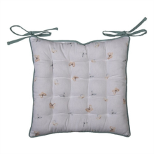 Székpárna 40x40cm kötős 100% pamut, Flowerbomb lakástextília